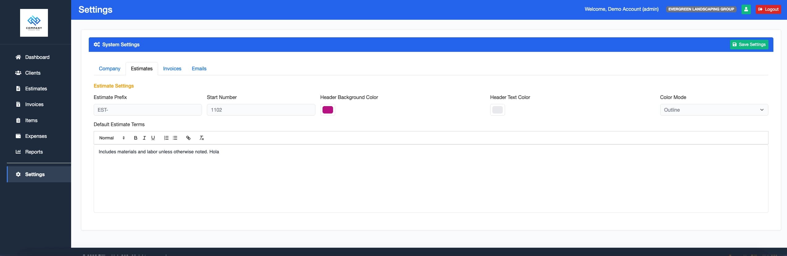 Branding Configuration